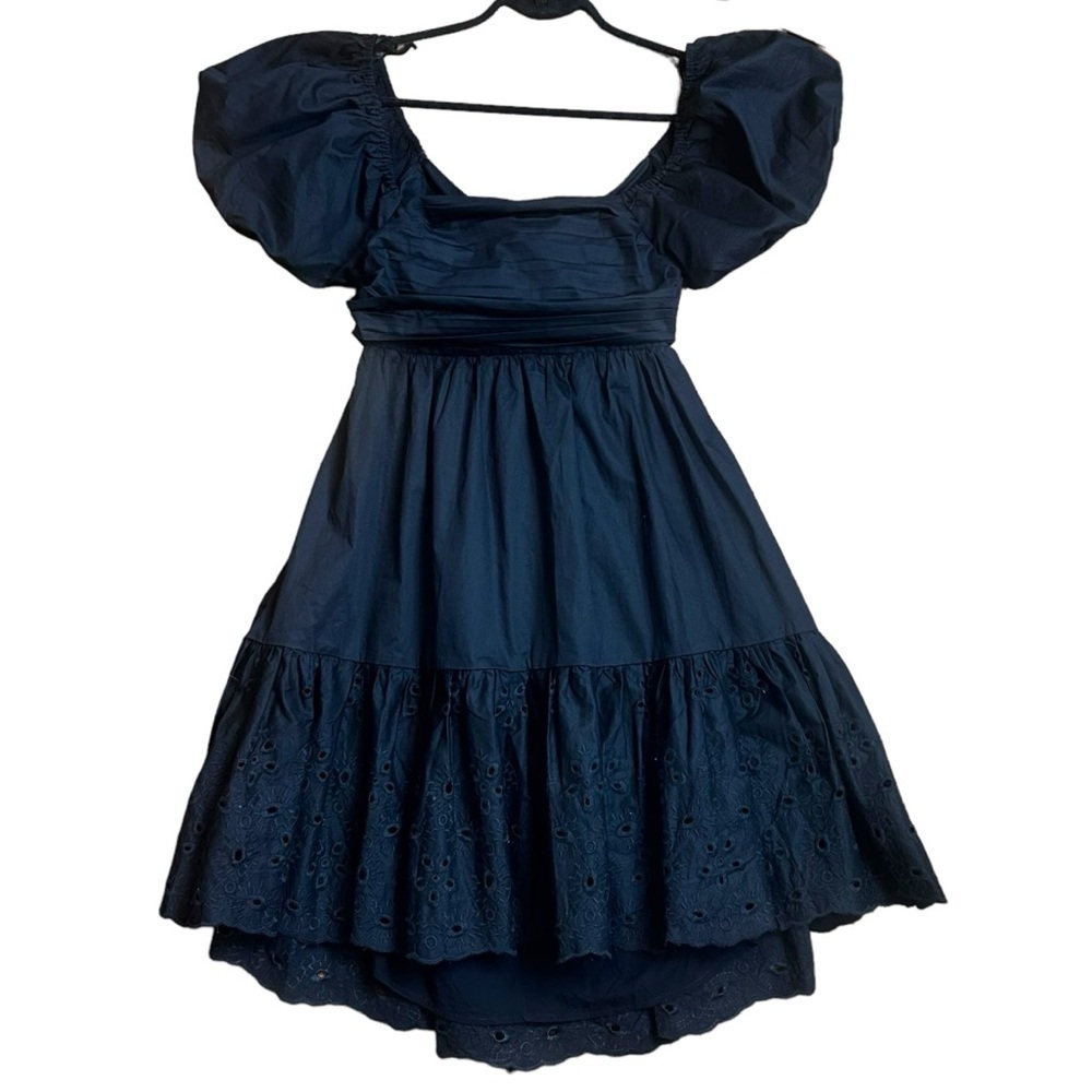 Anthropologie En Saison Puff-Sleeve Babydoll Dress - Picture 8 of 16